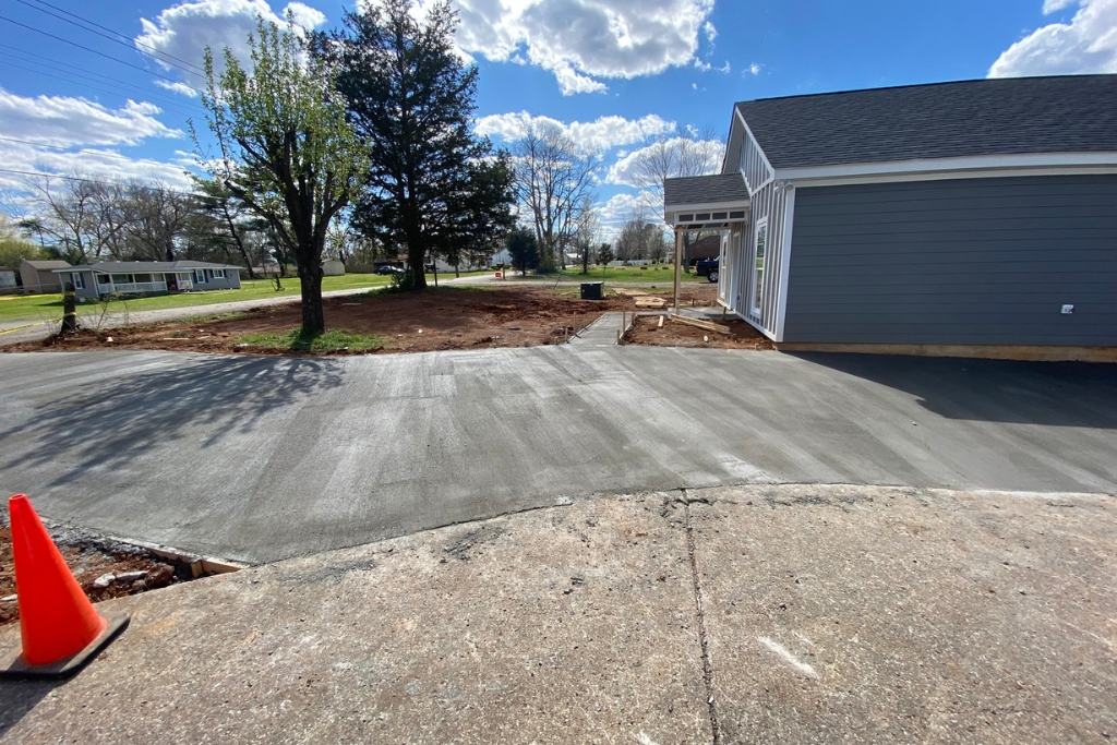 Driveway project completed by Reed's Remodeling