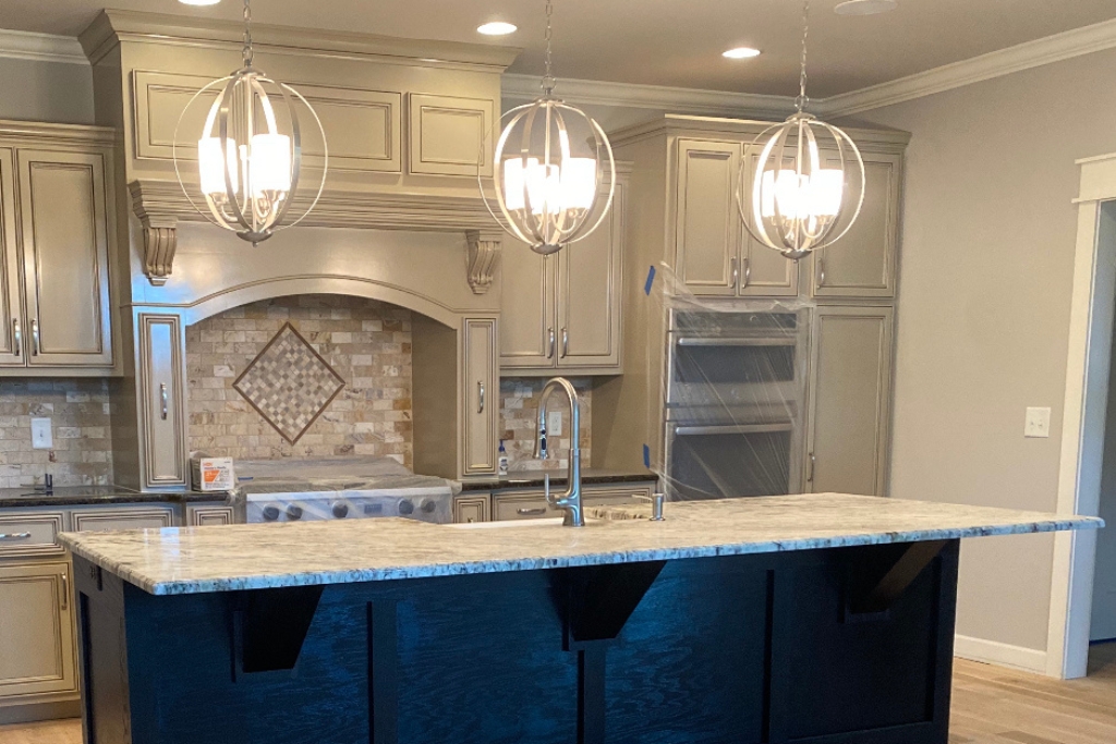 Custom kitchen remodeling project