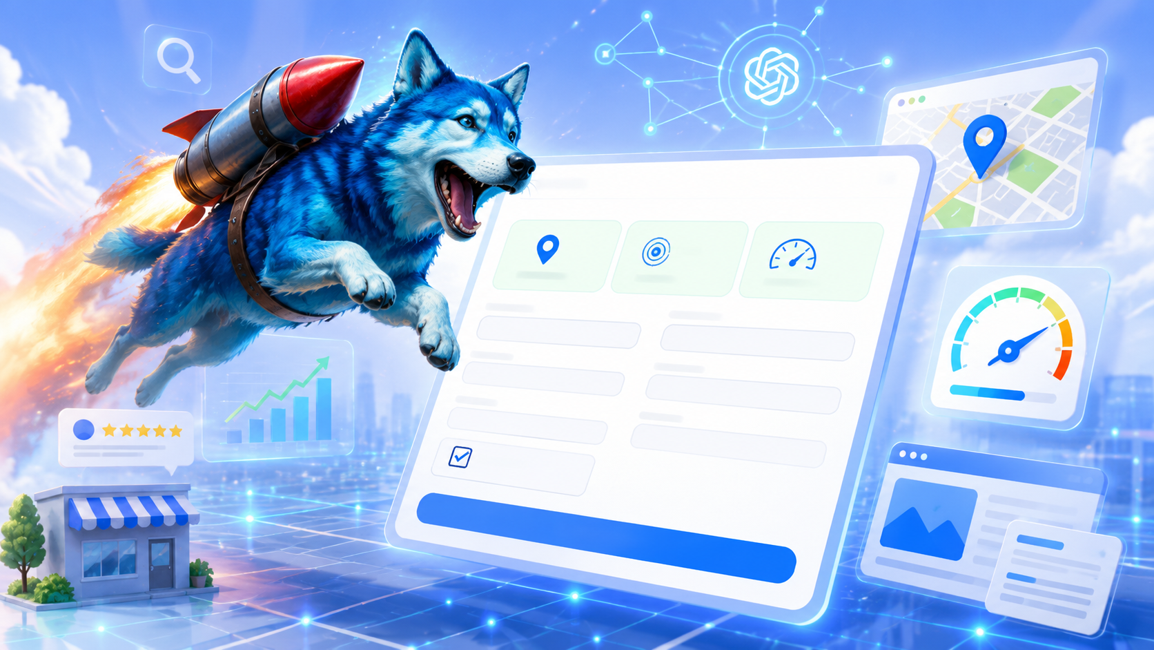 Free Local Business Visibility Audit by AMROCKET